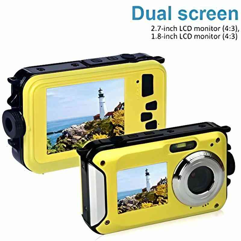 Caméra étanche Full HD 2,7 K 48 MP Caméra sous-Marine pour plongée